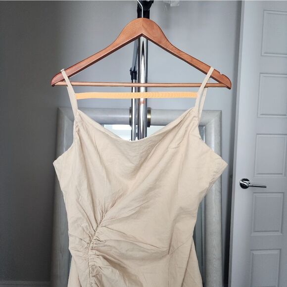 Anthropologie Ruched Slim Midi Dress size XL NWT - Picture 4 of 9